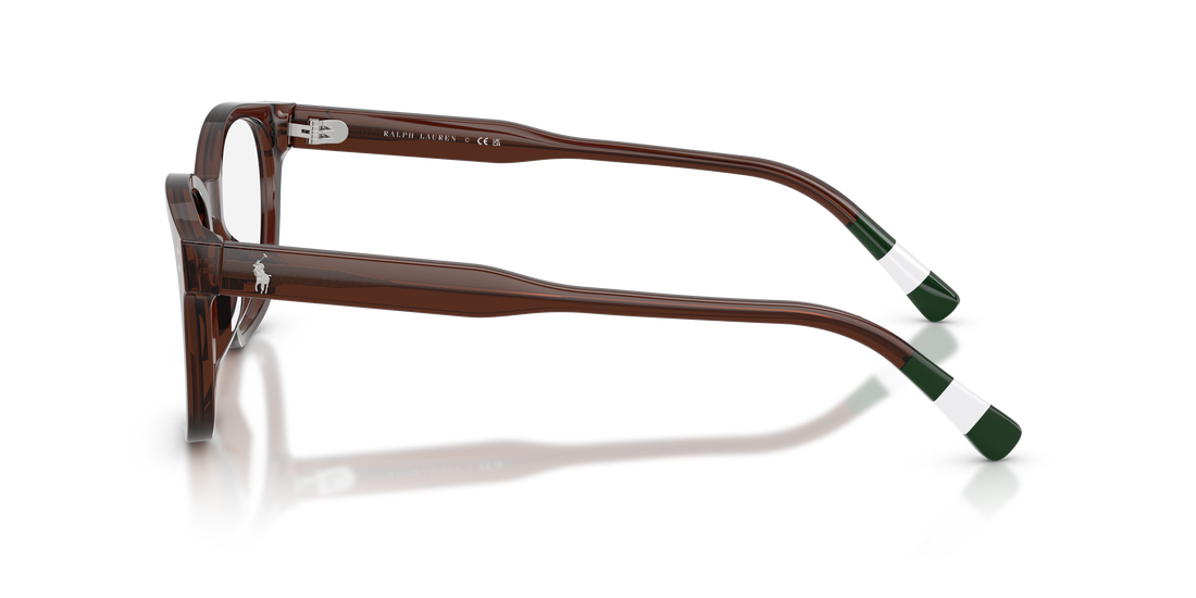 Brillen polo ph2303u 6315 marron square masculino größe 52mm - Detailansicht