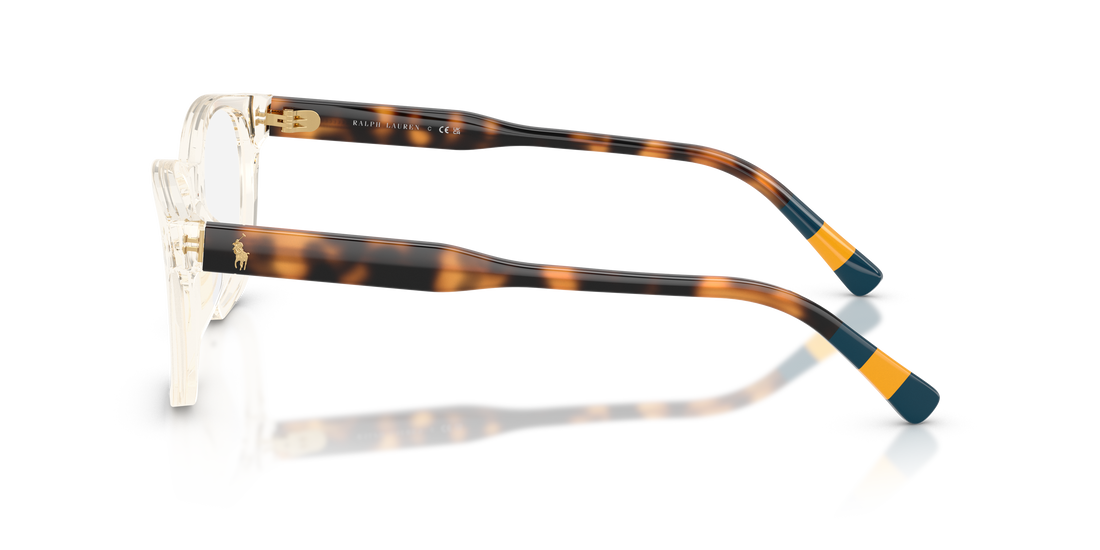 Brillen polo ph2303u 6357 amarillo square masculino größe 50mm - Detailansicht