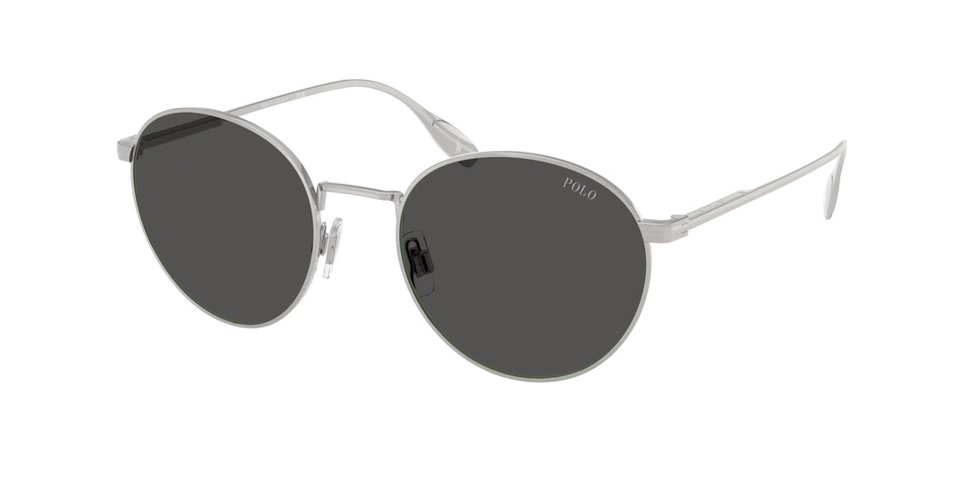 Occhiali da sole polo ph3158 908887 plateado round masculino taglia 53mm - Vista principale