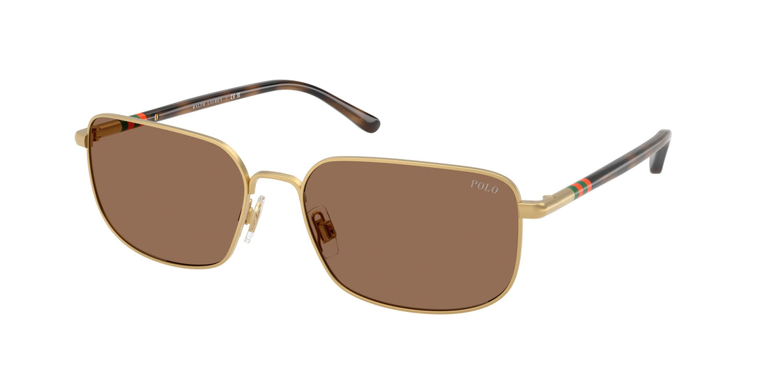 Occhiali da sole polo ph3159 947773 oro rectangular masculino taglia 58mm - Vista principale
