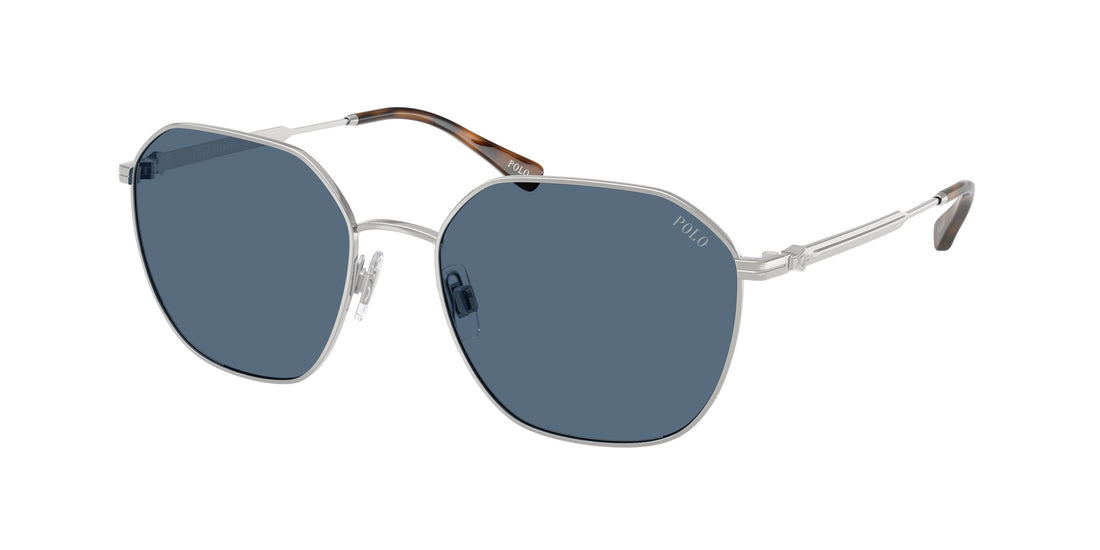 Occhiali da sole polo ph3160 900180 plateado irregular masculino taglia 56mm - Vista principale