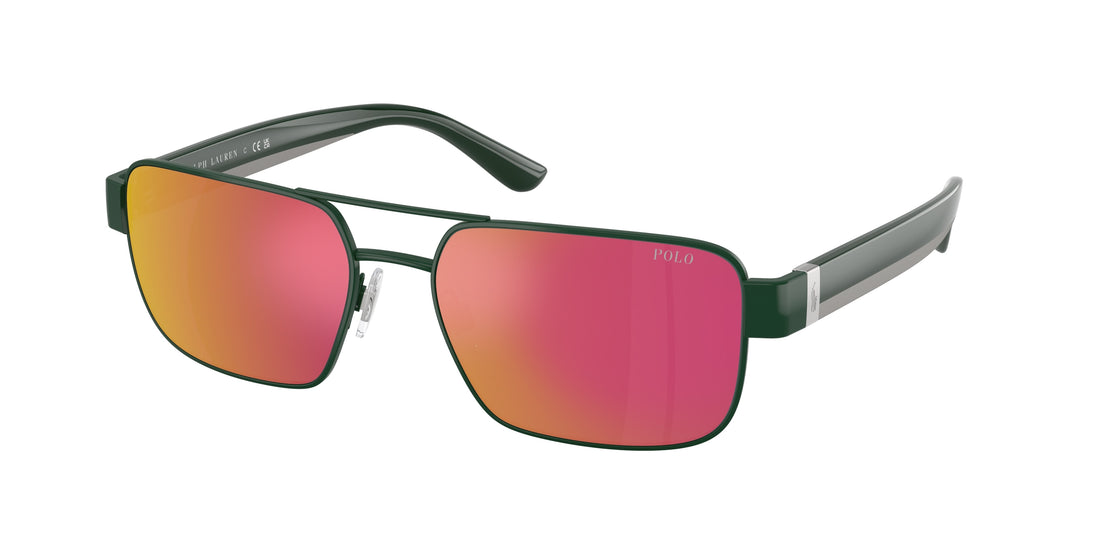 Occhiali da sole polo ph3161 94816q verde rectangular masculino taglia 58mm - Vista principale