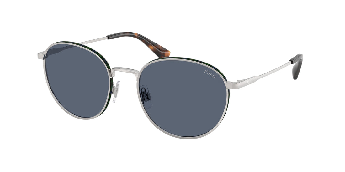 Occhiali da sole polo ph3163 908887 plateado pantos masculino taglia 53mm - Vista principale