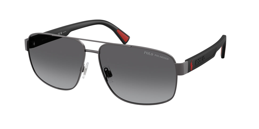 Occhiali da sole polo ph3165 9215t3 gris pilot masculino taglia 61mm - Vista principale