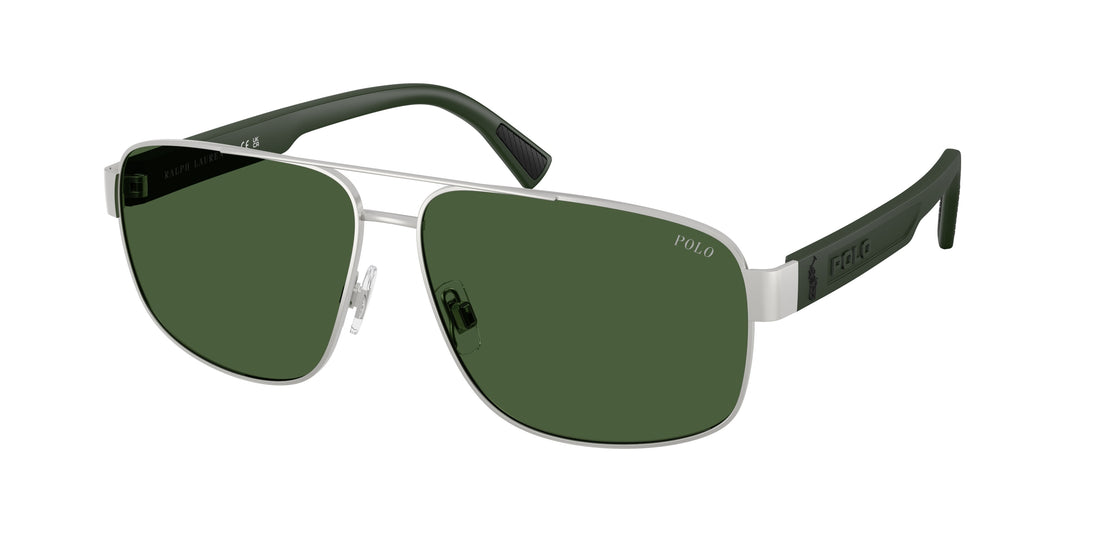 Lunettes de soleil polo ph3165 931671 plateado pilot masculino taille 61mm - Vue principale