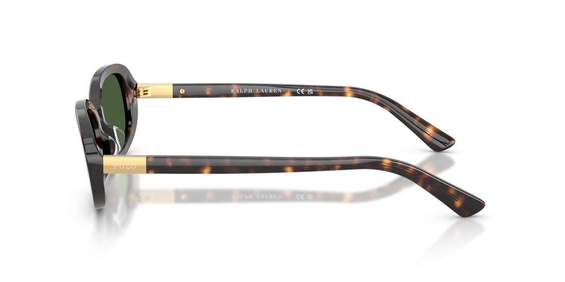 Occhiali da sole polo ph4198u 500371 havana oval femenino taglia 53mm - Vista dettagliata