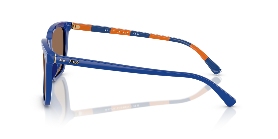 Occhiali da sole polo ph4224u 523573 azul rectangular masculino taglia 55mm - Vista dettagliata