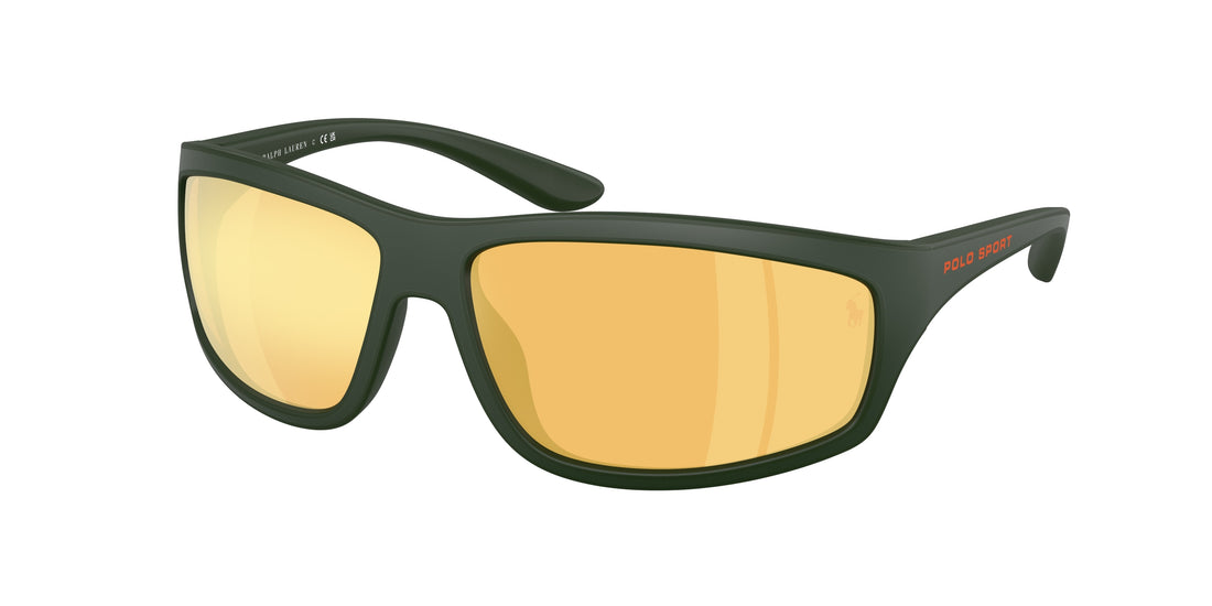 Occhiali da sole polo ph4227u 55967j verde rectangular masculino taglia 66mm - Vista principale