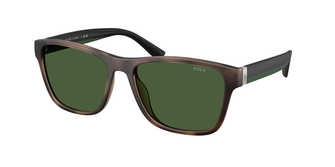 Occhiali da sole polo ph4229u 607071 havana square masculino taglia 56mm - Vista principale