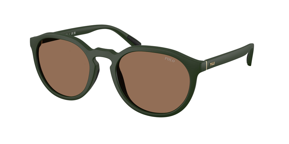 Occhiali da sole polo ph4232u 559673 verde round masculino taglia 53mm - Vista principale