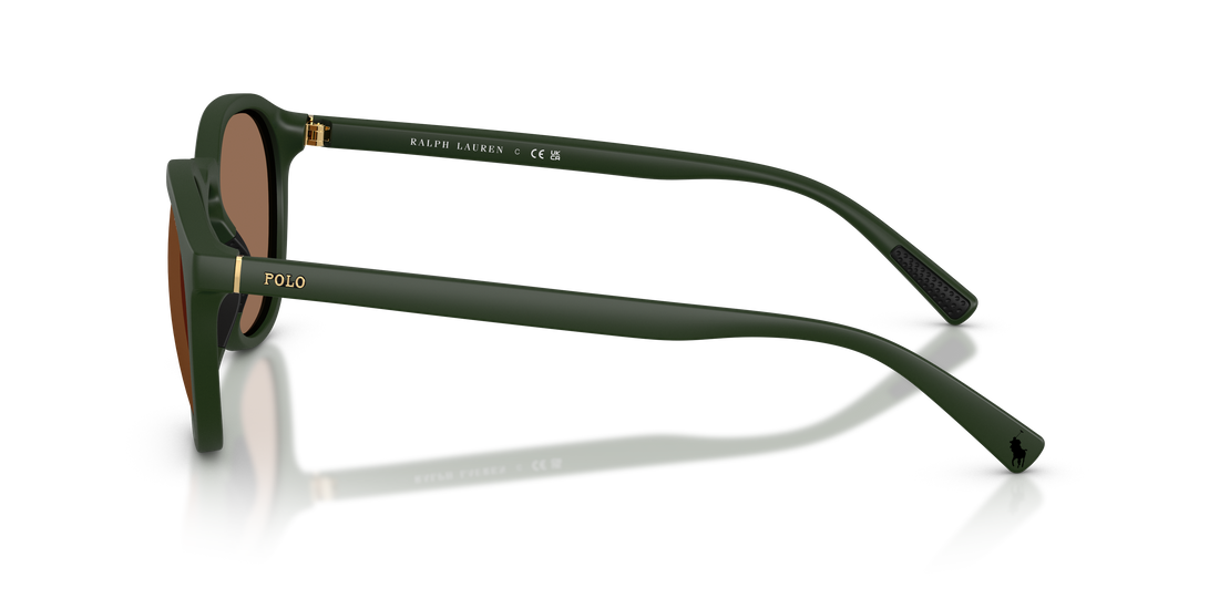Occhiali da sole polo ph4232u 559673 verde round masculino taglia 53mm - Vista dettagliata