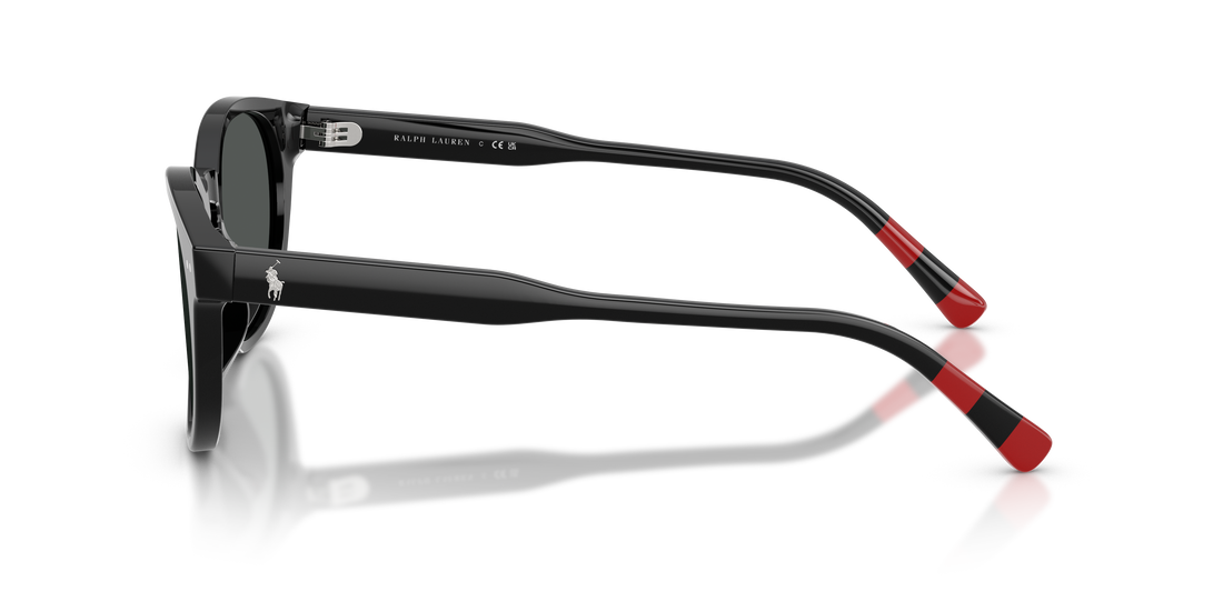 Lunettes de soleil polo ph4241u 500187 negro round masculino taille 52mm - Vue détaillée