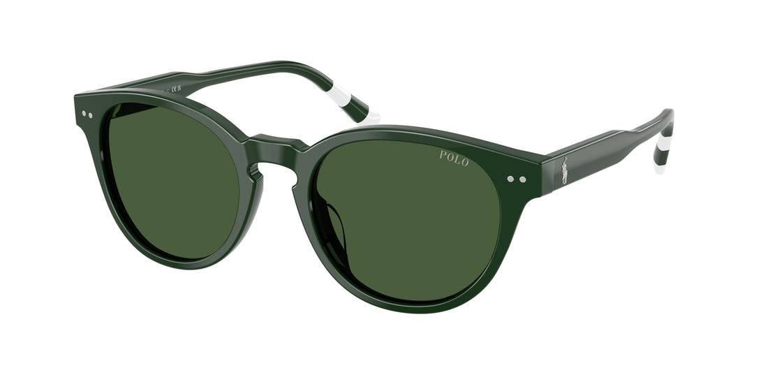 Lunettes de soleil polo ph4241u 631671 verde round masculino taille 52mm - Vue principale