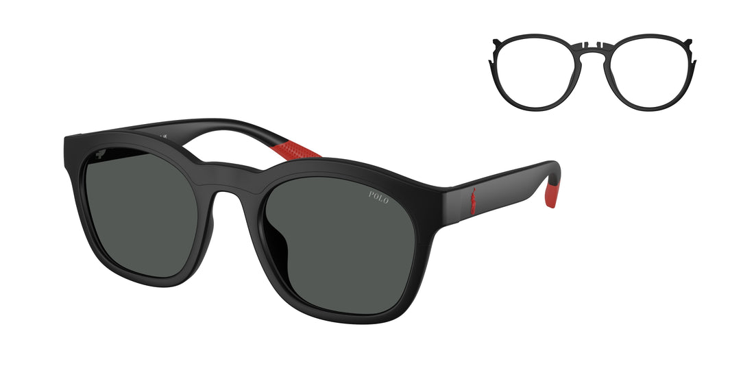 Lunettes de soleil polo ph4243u 553487 negro square masculino taille 51mm - Vue principale