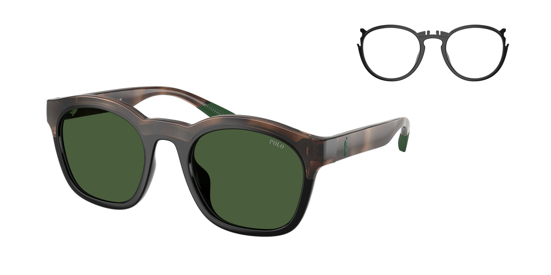 Lunettes de soleil polo ph4243u 607071 negro square masculino taille 51mm - Vue principale