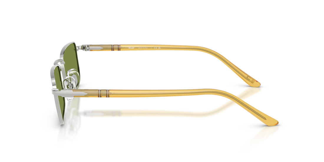 Occhiali da sole persol po1025s 518/4e plateado rectangular unisex taglia 54mm - Vista dettagliata