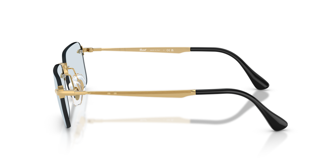 Prescription glasses persol po1030v luc 1156 dorado rectangular unisex size 55mm - Detailed view