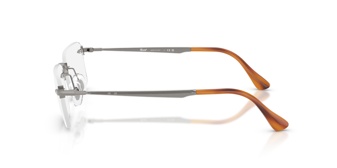 Gafas graduadas persol po1030v luc 513 gris rectangular unisex talla 57mm - Vista de detalle