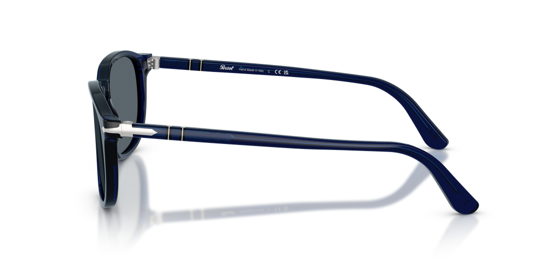 Óculos de sol persol po3019s 181/r5 azul square masculino tamanho 52mm - Vista de detalhe