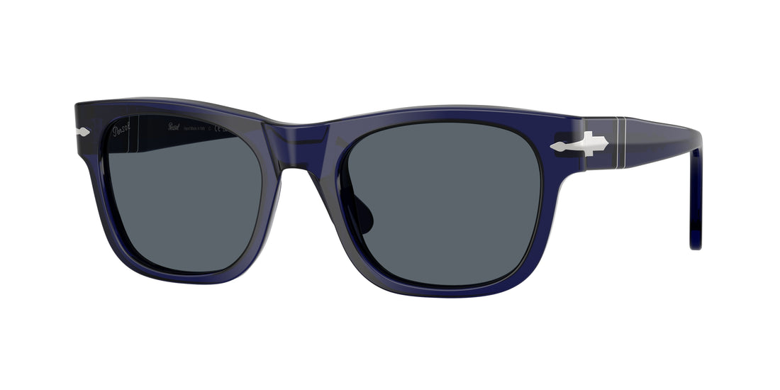 Óculos de sol persol po3269s 181/r5 azul rectangular unisex tamanho 52mm - Vista principal