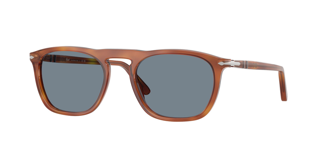 Óculos de sol persol po3391s gae 96/56 marron square unisex tamanho 53mm - Vista principal