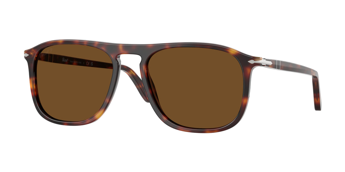 Occhiali da sole persol po3392s 24/57 havana square unisex taglia 57mm - Vista principale