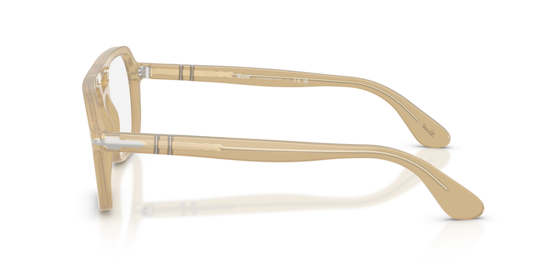 Gafas graduadas persol po3394v 1169 marron square unisex talla 56mm - Vista de detalle