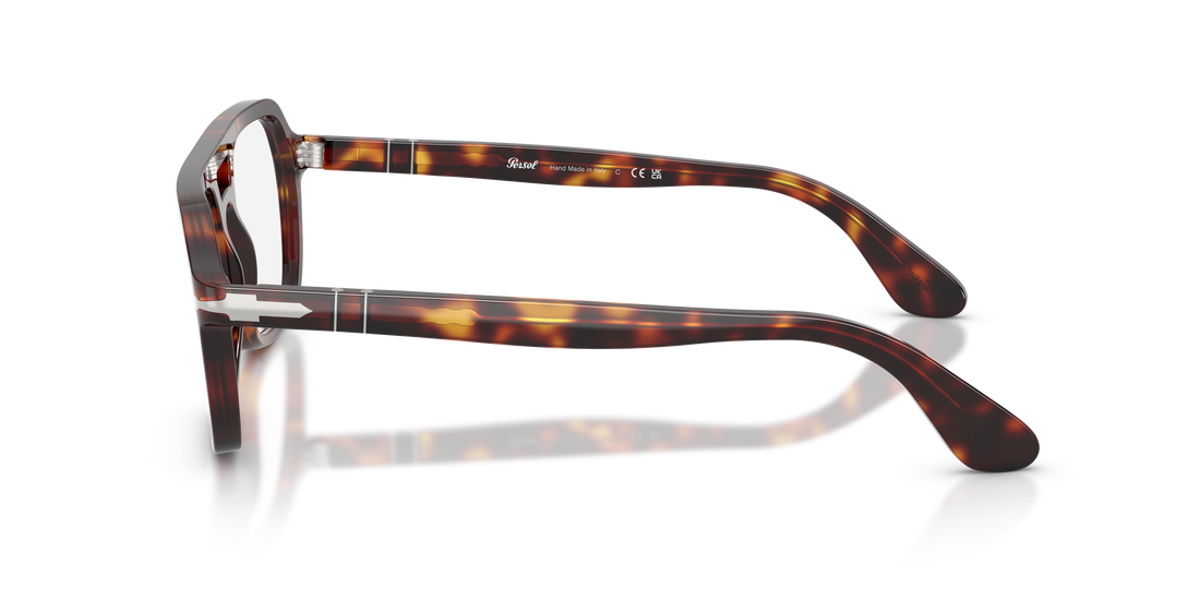 Gafas graduadas persol po3394v 24 havana square unisex talla 54mm - Vista de detalle