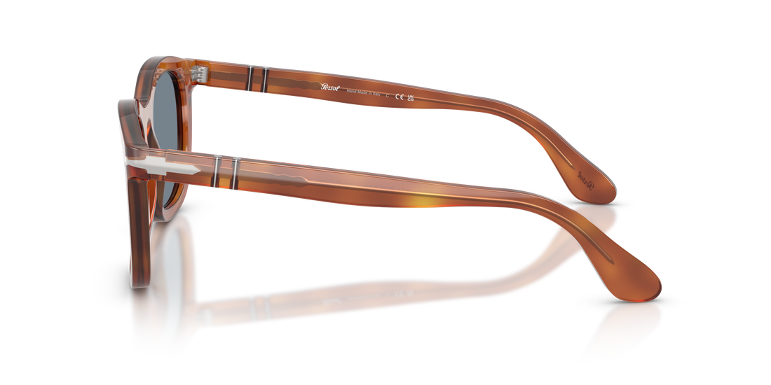 Óculos de sol persol po3395s 96/56 marron pantos unisex tamanho 52mm - Vista de detalhe