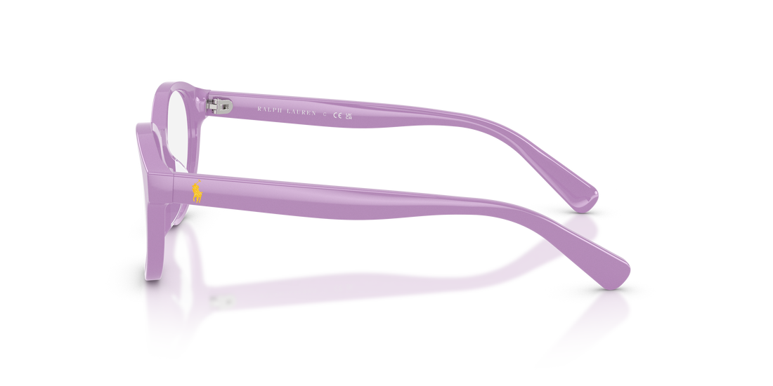 Prescription glasses polo pp8546u 6325 violeta round infantil size 49mm - Detailed view