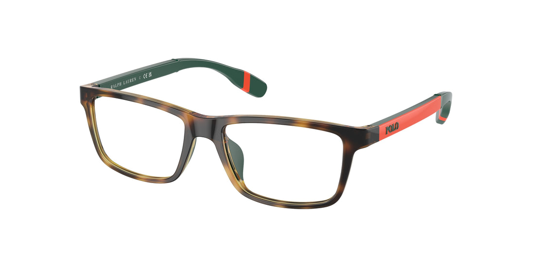 Óculos graduados polo pp8547u 5003 havana rectangular masculino tamanho 49mm - Vista principal