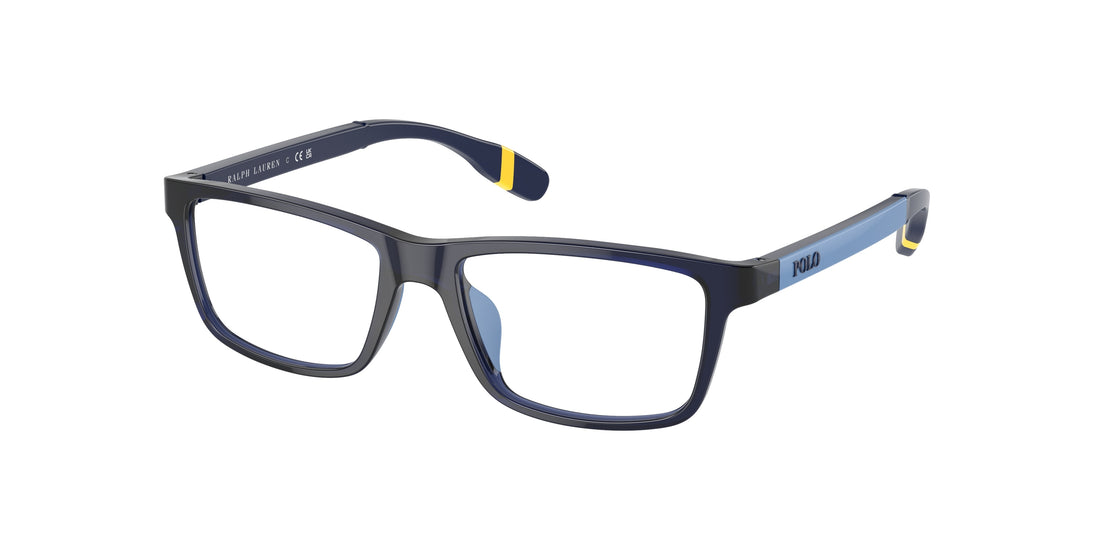 Óculos graduados polo pp8547u 5903 azul rectangular masculino tamanho 49mm - Vista principal