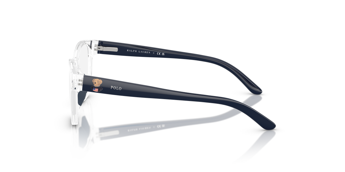 Prescription glasses polo pp8549u 5869 transparente round infantil size 43mm - Detailed view