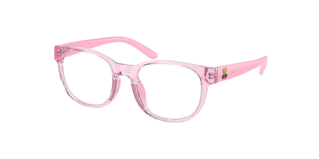 Óculos graduados polo pp8549u 6193 rosa round unisex tamanho 45mm - Vista principal