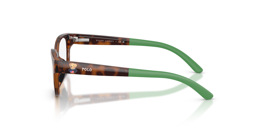 Prescription glasses polo pp8551u 5003 havana pillow infantil size 47mm - Detailed view