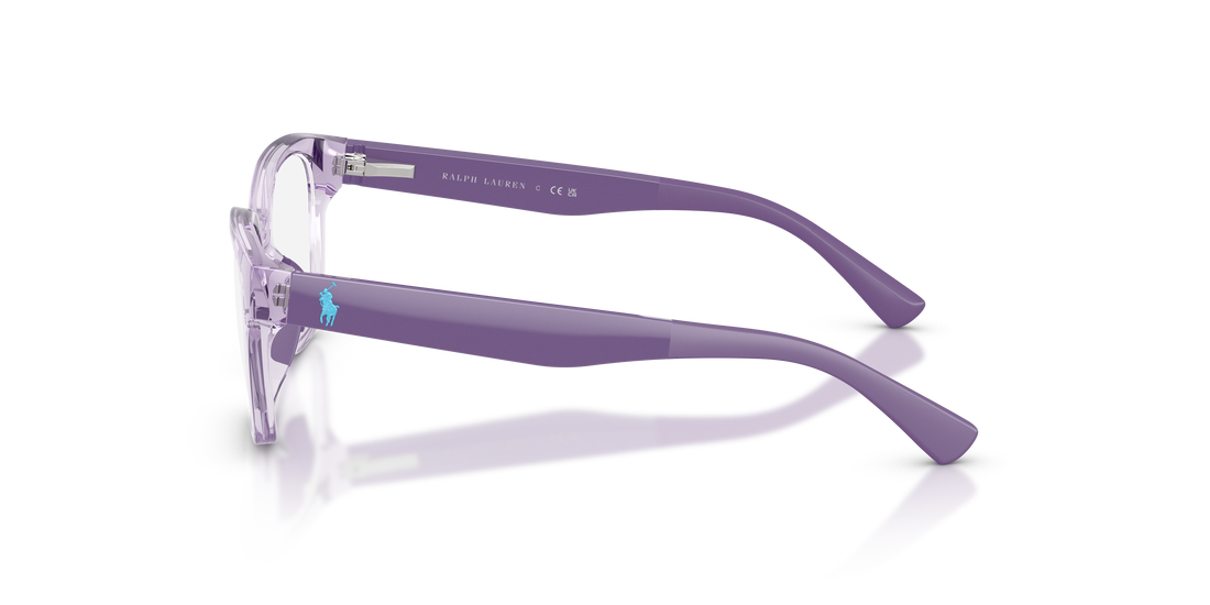 Prescription glasses polo pp8553u 5746 violeta pillow infantil size 47mm - Detailed view