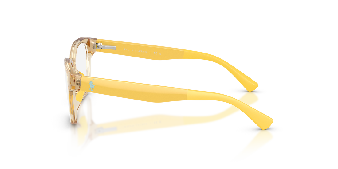 Occhiali da vista polo pp8553u 5756 amarillo pillow infantil taglia 47mm - Vista dettagliata