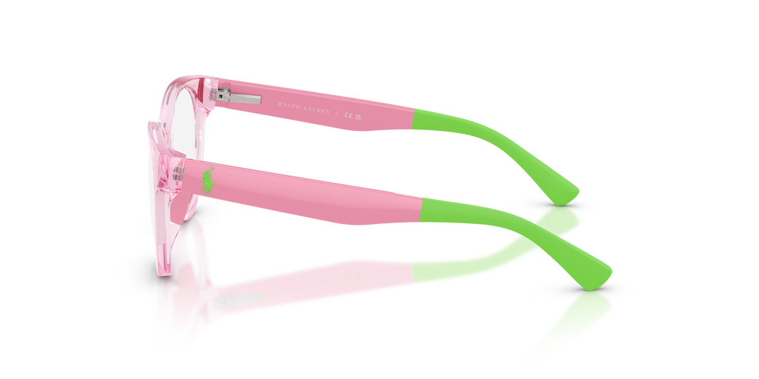 Occhiali da vista polo pp8554u 6193 rosa pantos infantil taglia 49mm - Vista dettagliata