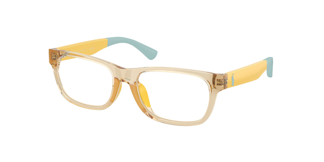 Prescription glasses polo pp8555u 5756 amarillo rectangular infantil size 49mm - Main view