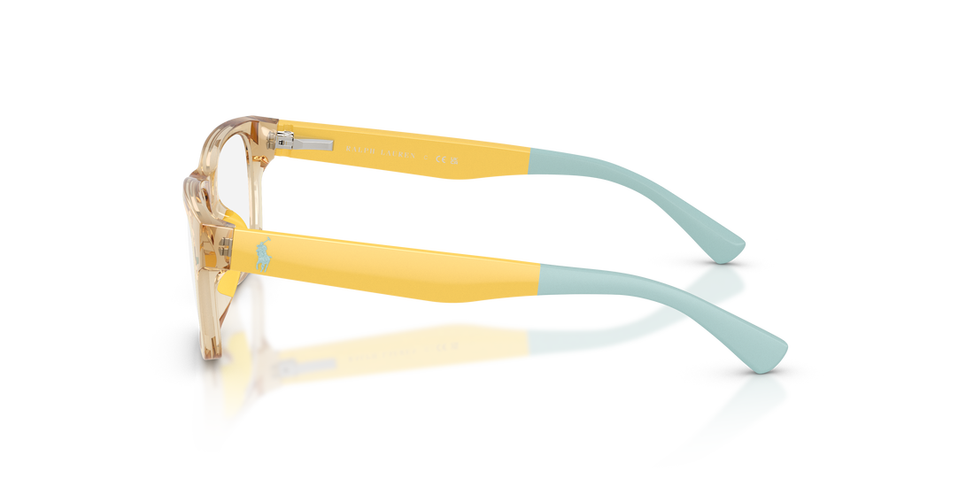 Occhiali da vista polo pp8555u 5756 amarillo rectangular infantil taglia 47mm - Vista dettagliata