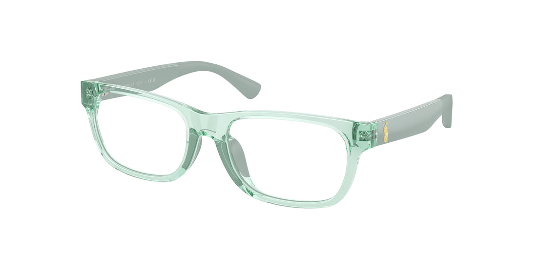 Prescription glasses polo pp8555u 6367 verde rectangular infantil size 47mm - Main view