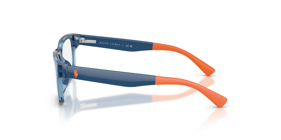 Prescription glasses polo pp8555u 6368 azul rectangular infantil size 49mm - Detailed view