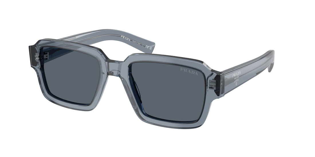 Óculos de sol prada pr 02zs 17t07t azul square masculino tamanho 52mm - Vista principal