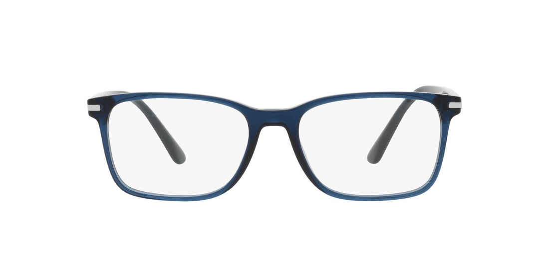 Occhiali da vista prada pr 14wv 08q1o1 azul rectangular masculino taglia 54mm - Vista dettagliata