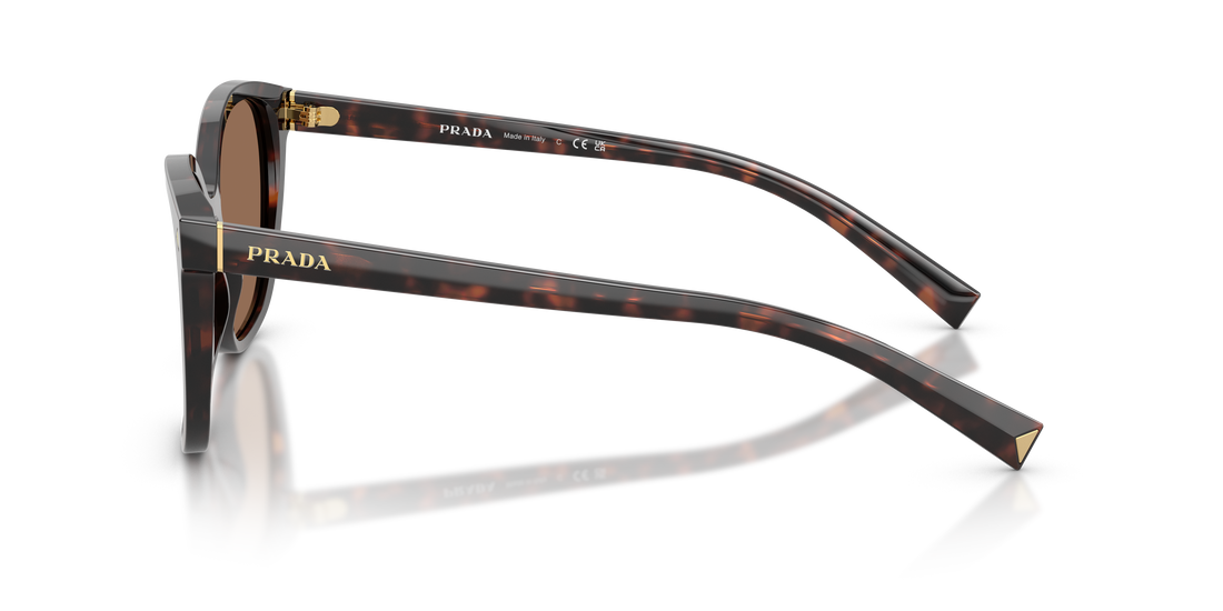 Occhiali da sole prada pr 22zs 17n06b havana square femenino taglia 53mm - Vista dettagliata