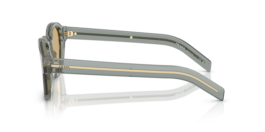 Óculos de sol prada pr a16s 21j70r gris pantos masculino tamanho 49mm - Vista de detalhe