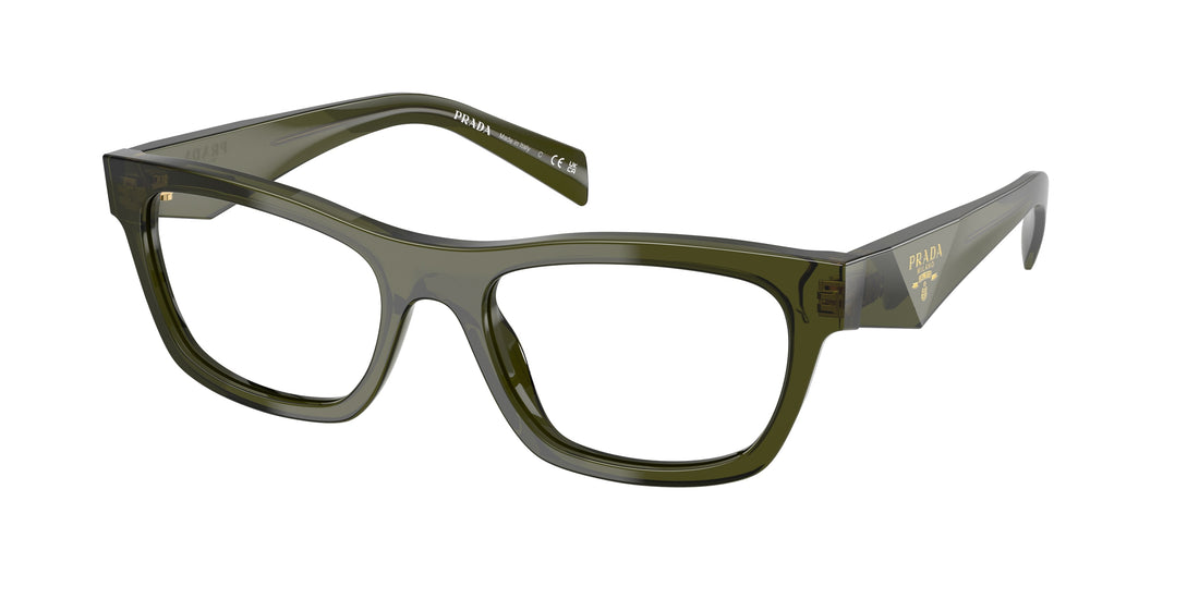 Occhiali da vista prada pr b01v 19z1o1 verde butterfly femenino taglia 52mm - Vista principale