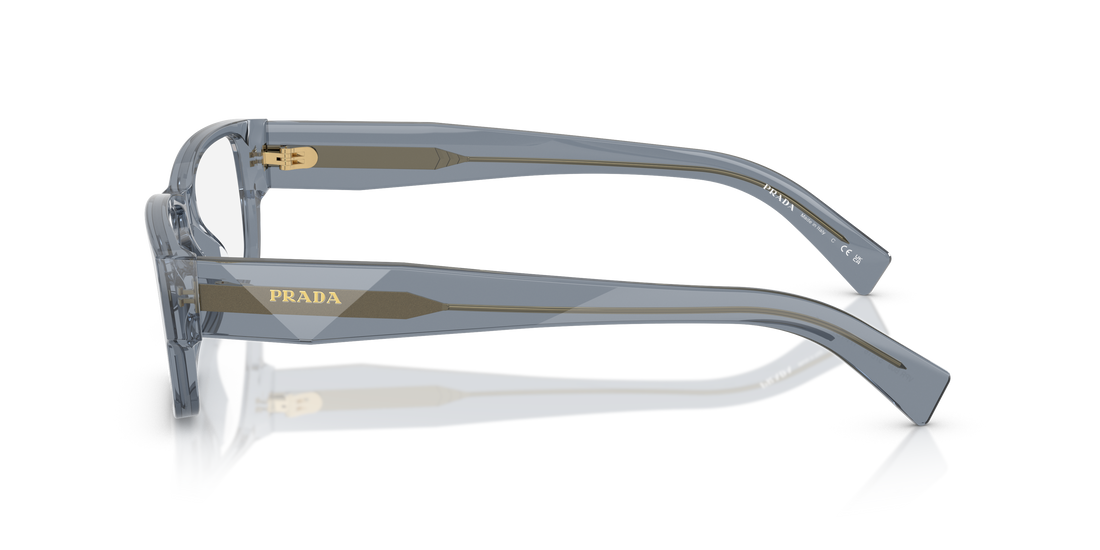 Occhiali da vista prada pr b09v 17t1o1 azul rectangular masculino taglia 57mm - Vista dettagliata