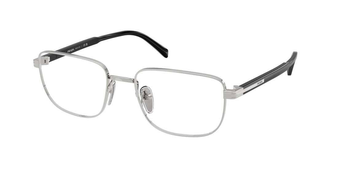 Occhiali da vista prada pr b51v 1bc1o1 plateado rectangular masculino taglia 53mm - Vista principale
