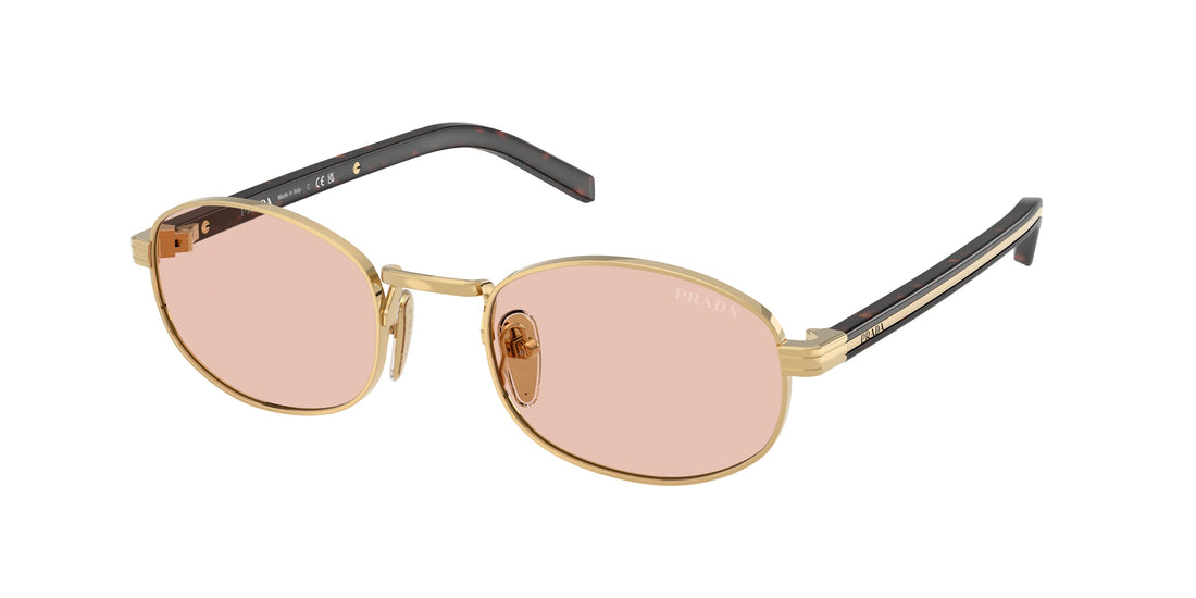 Óculos de sol prada pr b53s 5ak50v dorado oval femenino tamanho 52mm - Vista principal
